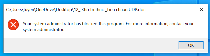 Chặn truy cập vào file folder