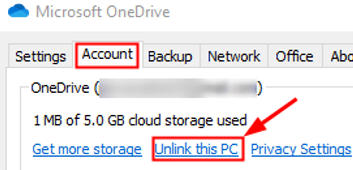 Sync OneDrive