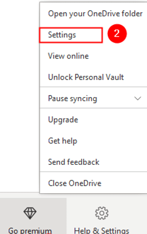 Sync OneDrive