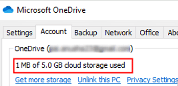 Sync OneDrive